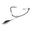 BKK TITANDIVER Soft Plastic Hook | 2-Pack | 2X |Needle Hook Point | Super Slide Coating | Fixed Lead | Removable Teaser Blade | Locking Spring | Weedless Fishing view 2