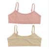 Hanes Girl's Bralette, Pearl Strawberry, X-Large 2 Pack view 1