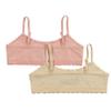 Hanes Girl's Bralette, Pearl Strawberry, X-Large 2 Pack view 2