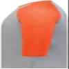 Youth Gameday Vintage 3/4 Tee Grey Heather/Orange Heather S view 3