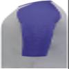 Youth Gameday Vintage 3/4 Tee Grey Heather/Purple Heather M view 3