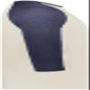 Youth Gameday Vintage 3/4 Tee Birch/Navy Heather M view 4