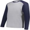 Gameday Vintage Long Sleeve Tee Grey Heather/Navy Heather 2XL view 1