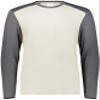 Youth Gameday Vintage Long Sleeve Tee Birch/Carbon Heather L view 2