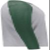 Youth Gameday Vintage Long Sleeve Tee Grey Heather/Dark Green Heather L view 4