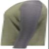 Youth Gameday Vintage Long Sleeve Tee Olive Heather/Carbon Heather S view 3