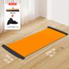 Gefemini 200 * 50cm Slide Board with Shoe Cover Slimming Exercise Guide Slide Mat for Leg Pot Training Fitness and Athletic Training(Orange) view 4