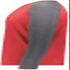 Youth Gameday Vintage Long Sleeve Tee Scarlet Heather/Carbon Heather XL view 3