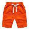 YEHOOM Little Kids Baby Boys Girls Knee Length Shorts Pants Summer Cotton Sports Jogger Sweatpants Casual Active Pants 1-8T (Orange,3T) view 1