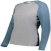 Ladies Gameday Vintage Long Sleeve Tee Grey Heather/Storm Heather XL view 1