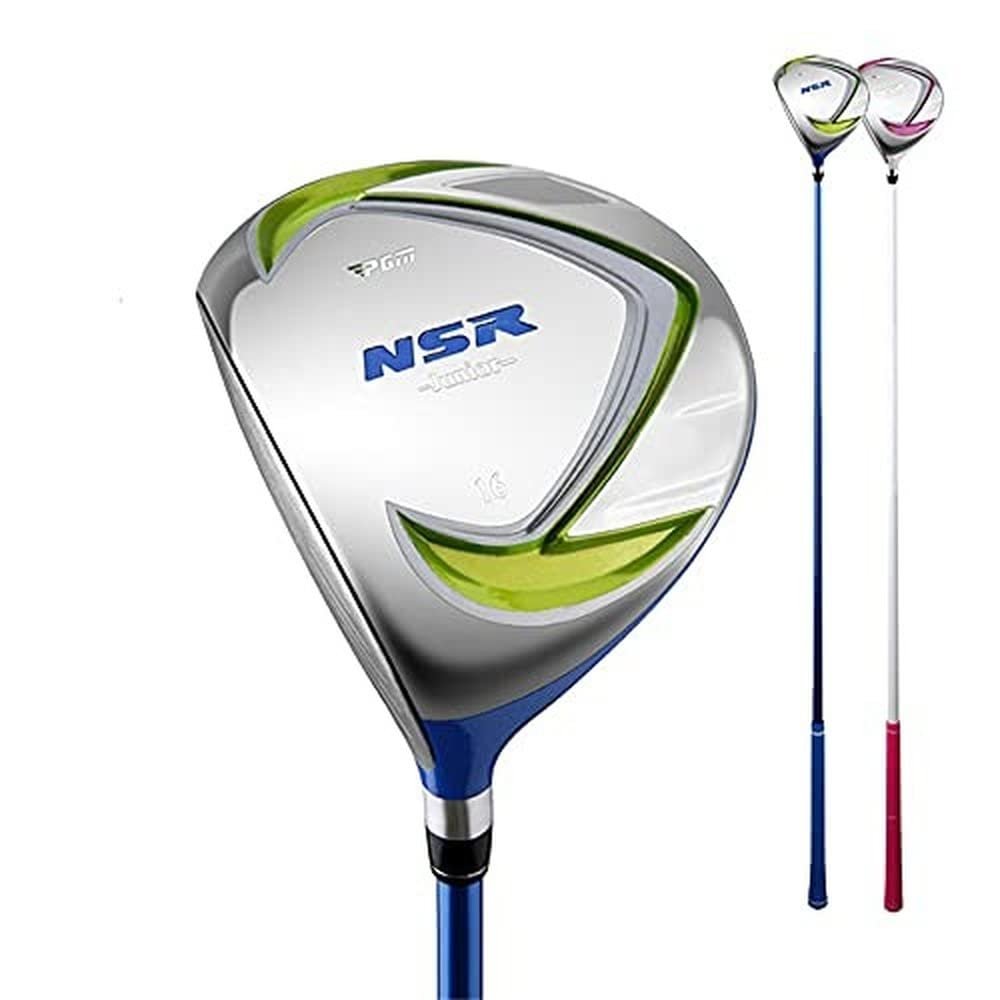 3-12 Kids Golf Clubs Set Children's Boy Girl Beginner's Left Hand/Right Handed Golf Wood Iron Swing Putter Bag (Pink,#1-Left Hand(9-12Y))