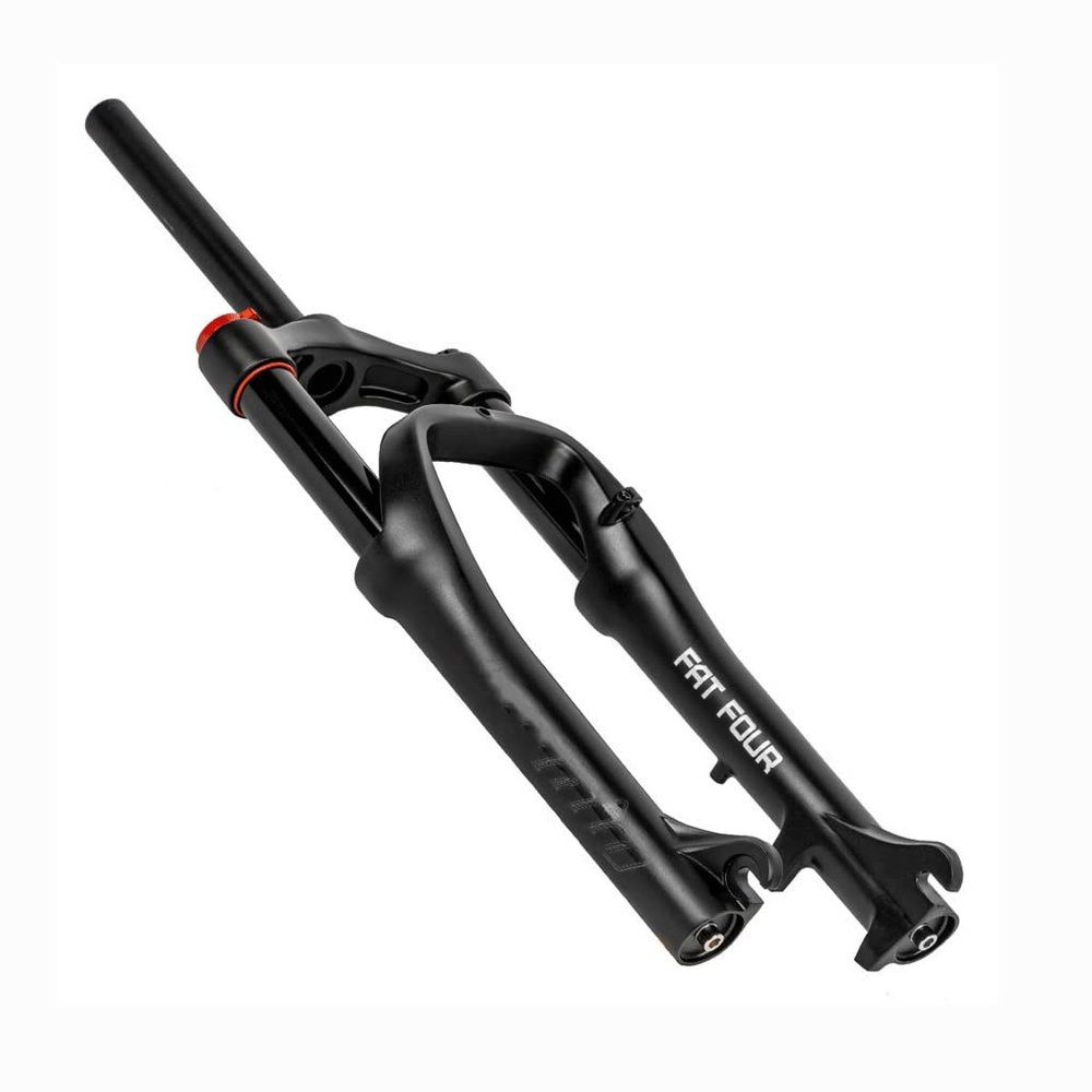 Jejy 20" X 4" Fat Tire Magnesium Alloy Air Fork, Snow Beach XC Mountain Bike Front Forks, Spacing Hub 135mm Ultralight Bicycle Accessories (Size : 20inch)