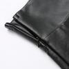 IDEALSANXUN Leather Skirts for Women Cute Mini Skirt Gothic Skirts(Leather Black, S) view 4