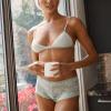 hanky panky Daily Lace Boyshort (771201P),XS,Cool Sage - Cool Sage,XS view 4