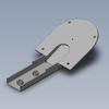 Console Weldment Bracket REX2TCE Works W Life Fitness X1-XX00 X1-XX14 Elliptical