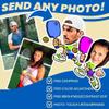 UNDSPTD Custom Face Socks for Sports, Activities Customized Gift Socks with Faces (Pickleball) view 2