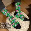 UNDSPTD Custom Face Socks for Sports, Activities Customized Gift Socks with Faces (Pickleball) view 3