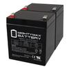 Mighty Max Battery 12V 5Ah F2 SLA Replacement Battery for OneUPS 250-4 Pack view 1