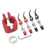 Alomejor Scooter clamp,Quick Release Lever for Easy Attachment,Electric Scooter Lock,Rugged Design with hex Wrench Included for commuters Urban Riders and Daily Travel Security view 1
