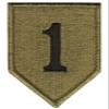 1st Infantry Division OCP Patch (Military Issued)-Veteran Owned Business view 1