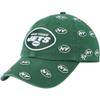 47 Women's Green New York Jets Confetti Clean Up Adjustable Hat view 1