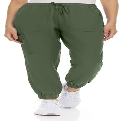 MediChic Aqua Scrubs Water Resistant 6-Pocket Slim Scrub Joggers Pants