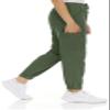 MediChic Aqua Scrubs Water Resistant 6-Pocket Slim Scrub Joggers Pants view 3
