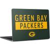Skinit Laptop Decal Skin Compatible with MacBook Air 13.6in M2 (2022) - Officially Licensed NFL Green Bay Packers Green Performance Series Design view 1