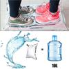 Pack of 20 Water Bags Emergency Foldable Water Canister with Tap Lightproof Composite Film for Camping Drinking Water Canister view 3