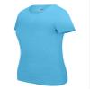 ACTIVE UNIFORMS Women's Short Sleeve Round-Neck T-Shirt Under Scrub (Water Blue, XXX-Large) view 2