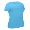 ACTIVE UNIFORMS Women's Short Sleeve Round-Neck T-Shirt Under Scrub (Water Blue, XXX-Large) view 3