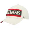 47 Men's Cream Tampa Bay Buccaneers Crossroad MVP Adjustable Hat view 2