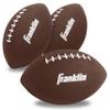 Franklin Sports Mini Footballs for Kids - (3) Inflatable Toy Replacement Footballs for Target Toss + Other Throwing Games - 6" Plastic Inflatable Balls with Air Pump - Perfect Kids Toy view 1