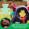 Franklin Sports Mini Footballs for Kids - (3) Inflatable Toy Replacement Footballs for Target Toss + Other Throwing Games - 6" Plastic Inflatable Balls with Air Pump - Perfect Kids Toy view 4