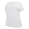 ACTIVE UNIFORMS Women's Short Sleeve Round-Neck T-Shirt Under Scrub (White, X-Large) view 2