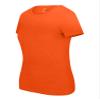 ACTIVE UNIFORMS Women's Short Sleeve Round-Neck T-Shirt Under Scrub (Orange, X-Small) view 2
