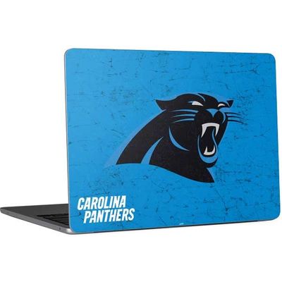 Skinit Laptop Decal Skin Compatible with MacBook Air 13.6in M2 (2022) - Officially Licensed NFL Carolina Panthers Distressed Alternate Design