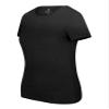 ACTIVE UNIFORMS Women's Short Sleeve Round-Neck T-Shirt Under Scrub (Black, XXX-Large) view 2