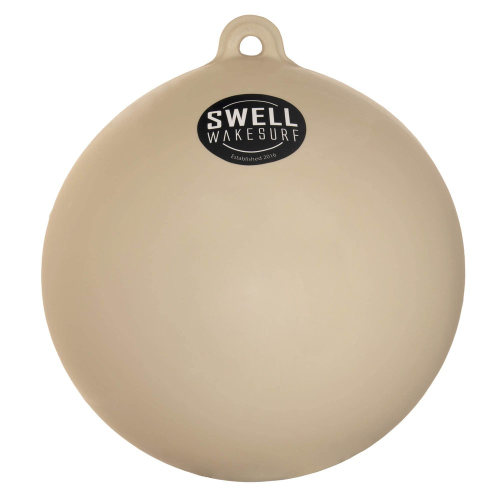 SWELL Wakesurf - Big Bumper Ball 25 Inch Diameter - Inflatable Raft Tie-Up Boat Fender Buoy (Sandstone)