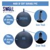 SWELL Wakesurf - Big Bumper Ball 25 Inch Diameter - Inflatable Raft Tie-Up Boat Fender Buoy (Sandstone) view 2