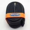 700c x 3542mm Butyl Bike Tube by BIKETUBE BRAND  Lightweight Butane Black Series with 48mm Black Presta Valve  Reduces Rotating Weight  Fits Gravel, Touring, Hybrid & Road Bikes view 2