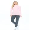 ACTIVE UNIFORMS Women's Long Sleeve Turtle-Neck T-Shirt Under Scrub (Pink, XXX-Large) view 2