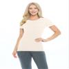 ACTIVE UNIFORMS Women's Short Sleeve Round-Neck T-Shirt Under Scrub (Nude, X-Small) view 1
