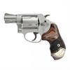 S&W J Round Butt Revolver Grips Real Wood and Pearl Grips fit Smith & Wesson J Frame Round Butt .38 Special and 9mm Revolvers view 3