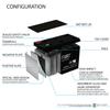 Mighty Max Battery 12V 7Ah F2 Replacement Battery for Anchor Beacon Line Array Speaker - 6 Pack view 3