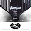 Franklin Sports Pro Pickleball Paddles - Signature Series Pro Paddle with MaxGrit Surface - USA Pickleball (USAPA) Tournament Approved - 13mm Polypropylene Core - Black view 3