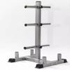 Vortex Strength Weight plate tree with 4 barbell holders view 1
