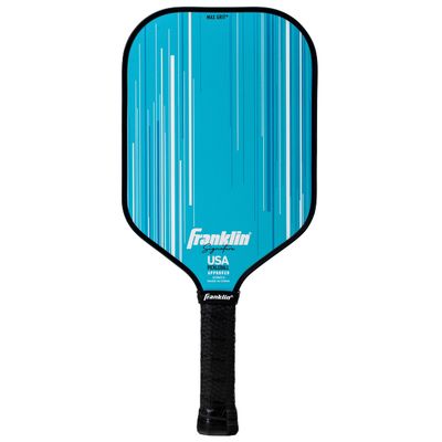 Franklin Sports Pro Pickleball Paddles - Signature Series Pro Paddle with MaxGrit Surface - USA Pickleball (USAPA) Tournament Approved - 13mm Polypropylene Core - Blue
