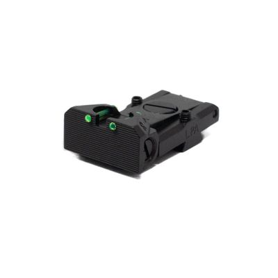 Fusion Firearms CZ 75 Tactical LPA Adjustable Fiber Optic Rear Sight