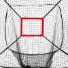 BaseGoal Baseball & Softball Replacement Net 7ft x 7ft (NET ONLY),Heavy Duty Knotless for Baseball Pitching Hitting and Throwing Practice (Black+Strike Zone) view 4